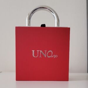 UNO de 50 Red Bracelet Case, For 1 Bangle